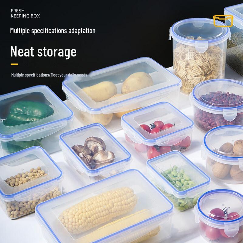 DM Transparent Airtight Food Storage Container