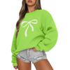 Women  Tops Women's Long Sleeve Sweatshirt Casual Crewneck Loose Fit Pollover Fleece Tops