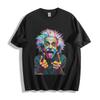 Unisex Colorful Einstein Graphic Tee – Perfect Gift for Science and Art Lovers
