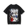 Neon Genesis Evangelion Unit01 Ikari 01 Purple Unisexga Print Black T Shirt 2026 Summer Oversized Anime Graphic Tee For Unisex Unisex