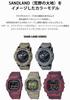 Часы Casio G-Shock (Аутентичная японская модель) Солнечные часы с радиоуправлением Bluetooth, серия SAND LAND, GW-B5600SL-4JF, мужские, красные