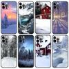 Чехол для телефона со снежным пейзажем для iPhone Samsung Galaxy Redmi Xiaomi Oppo OnePlus Note SA 7 8 9 10 11 12 13 14 20 21 22 23 53 54 Pro Max Ultra TPU Soft