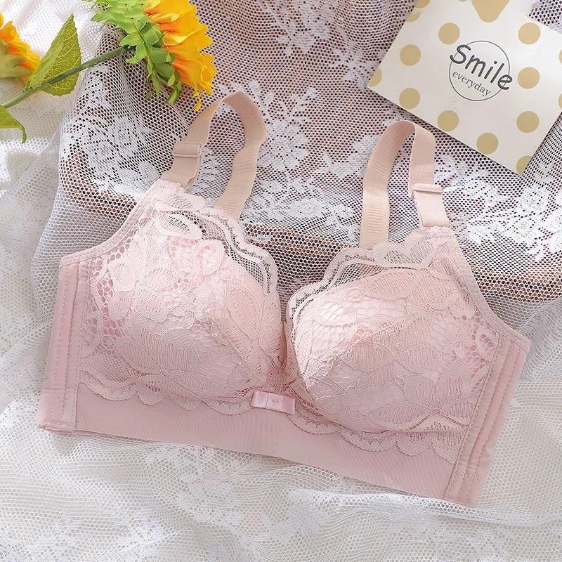 Midnite StarThickened Extra Thick 12cm Small Chest Flat Breast Gathered Bra No Steel Ring Extra Thick 8cm Bra Closed Breast Sexy