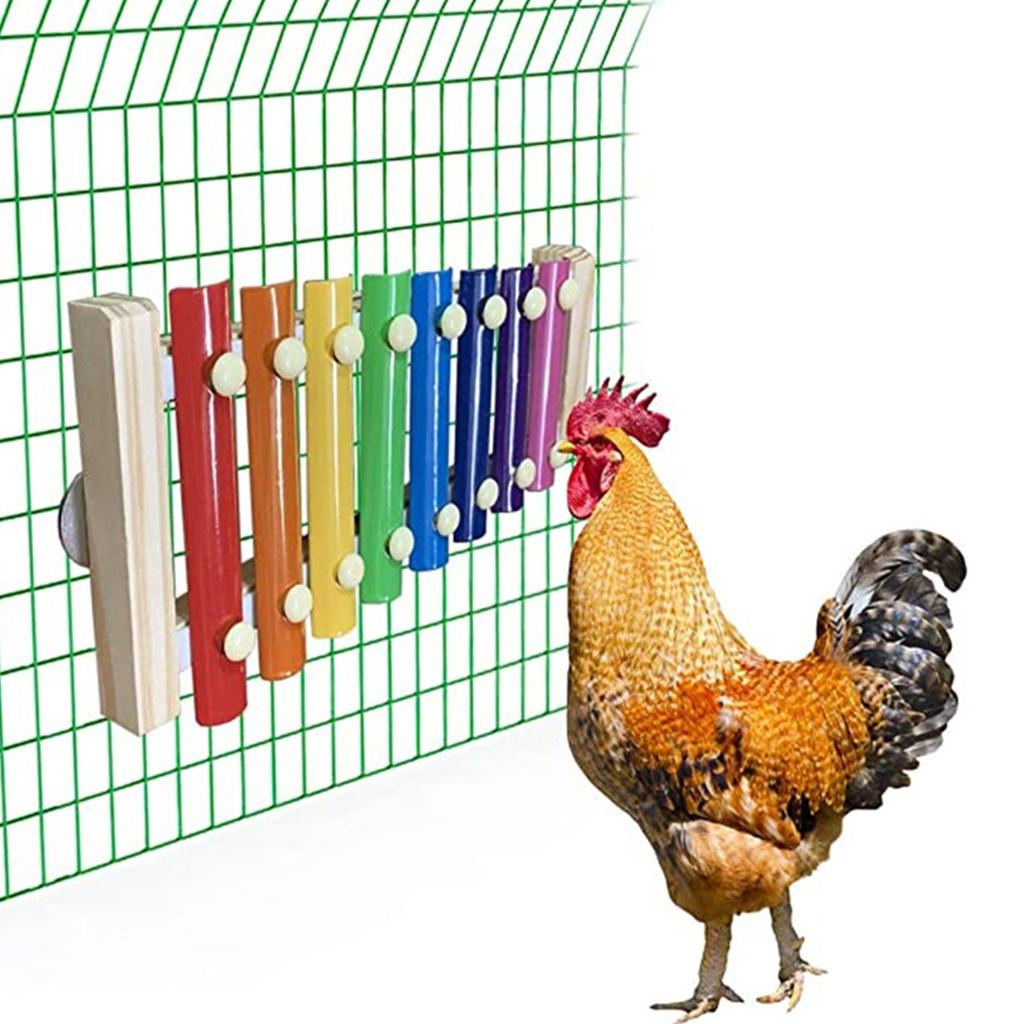 Chicken Coop's Harp Chicken Xylophone Toy Hen Xylophone Toy Henhouse Dog Toy Henhouse