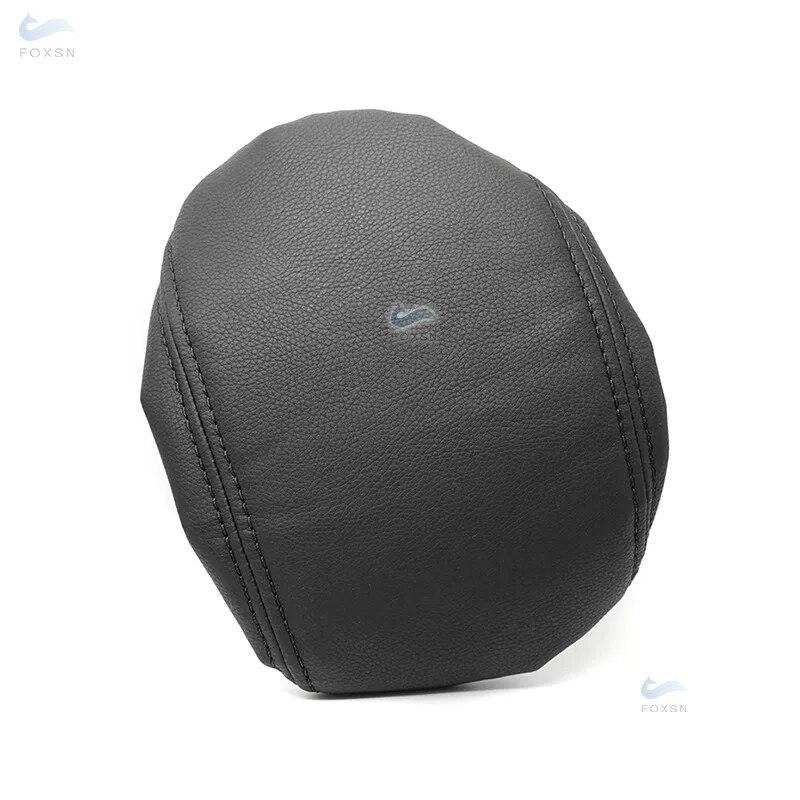 Черный чехол на подлокотник из искусственной кожи с губкой для VW Golf 7 2014 2015 2016 2017 2018, внутренняя отделка подлокотника с центральным управлением