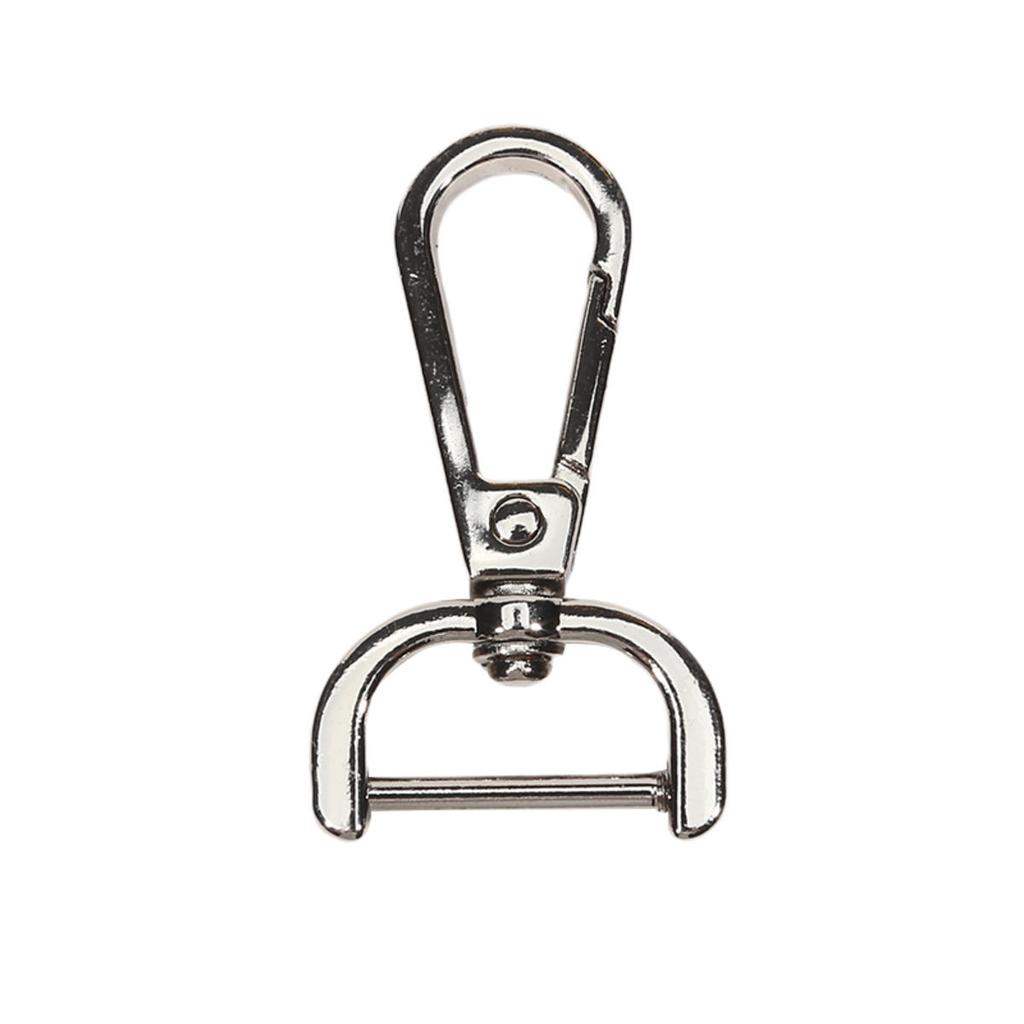 1pc Zinc Alloy Detachable Snap Hook Trigger Clips Buckles for Strap Belt Keychain Webbing Pet Leash Leathercraft Hooks 4 Sizes