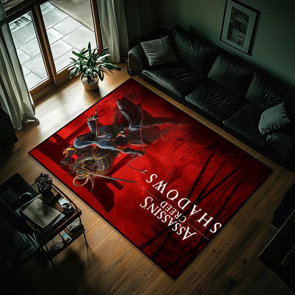 Игра A-Assassin-s Creed Shadowss Маленький Ковер Прикроватный Кухня Ванная Гостиная Дом Спальня Напольный Коврик Коврик для Двери Ковер Украшение