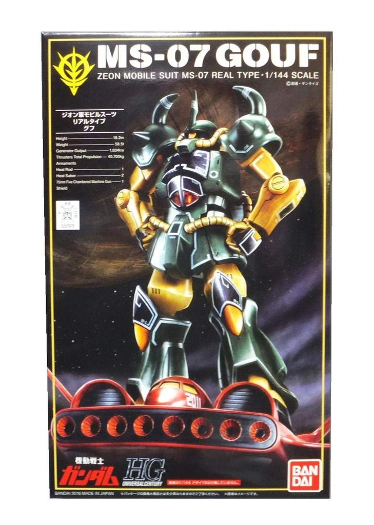 Bandai Gouf Real Type CENTURY REAL TYPE MS-07 1/144 (21-я версия.)