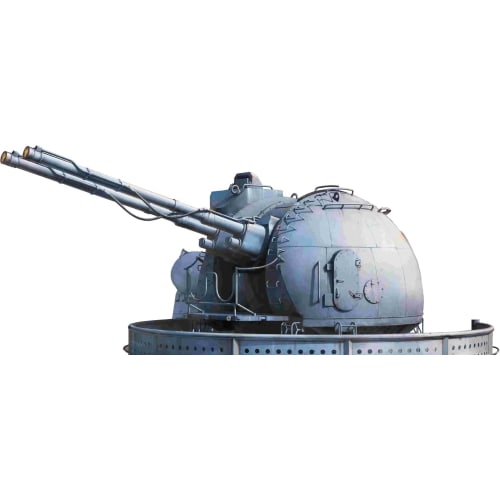 Takom 1/35 Scale Russian Navy AK-130 130mm Automatic Cannon Plastic Model Kit TKO2129