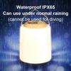 Outdoor Camping Lantern 3 Levels Adjustable IPX4 Waterproof USB Rechargeable Super Bright Portable Hanging Tent Lamp Hiking LED Emergency Light