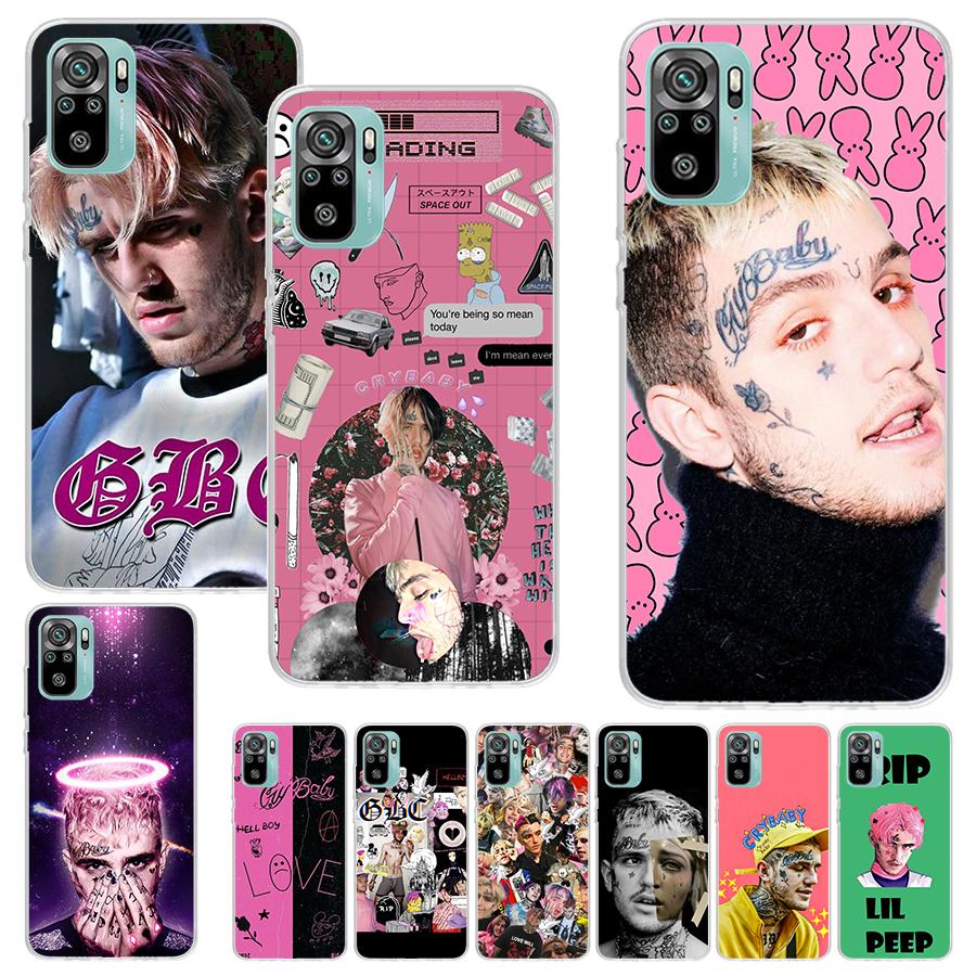 Lil Peep Singer Phone Case For Xiaomi Redmi Note 14 13 12S 12 10 10S 11 11S 11E Pro Plus 11T 14Pro Soft Silicone Shell Note 13 1