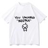 The Binding of Isaac Keeper T-shirt Men Women Cotton Printed Short Sleeve You Unlocked Retro Gaming Streetwear Summer Hot Sale