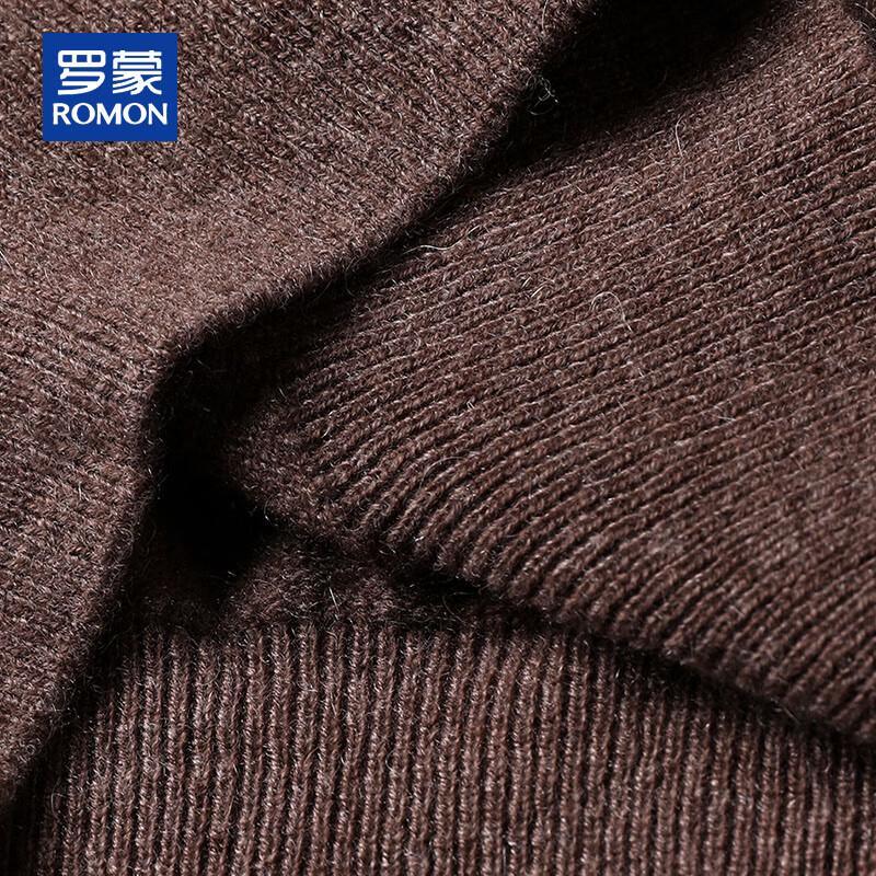 ROMON Мужской вязаный жилет с V-образным вырезом из 100% кашемира