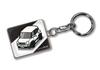 MKJP Custom Keychain for Suzuki XBEE Black White Car Color MN71S, Base,