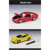 Welly 1/24 Porsche 911 Carrera S 991 Купе Спортивный Автомобиль из Сплава Модель Металлическая Литая Игрушечные Машинки Модель Автомобиля Симуляция Детский Подарок
