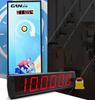 GANXIN Push Button 10 Second Reaction Clock Digital LED Challenge Game Timer for Restaurant Store Discount Free Meal Activities