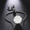  Vintage Archangel Metatron Cube Bracelets Angel Seal Sacred Solomon Geometric Bracelet Stainless Steel Box Chain Jewelry