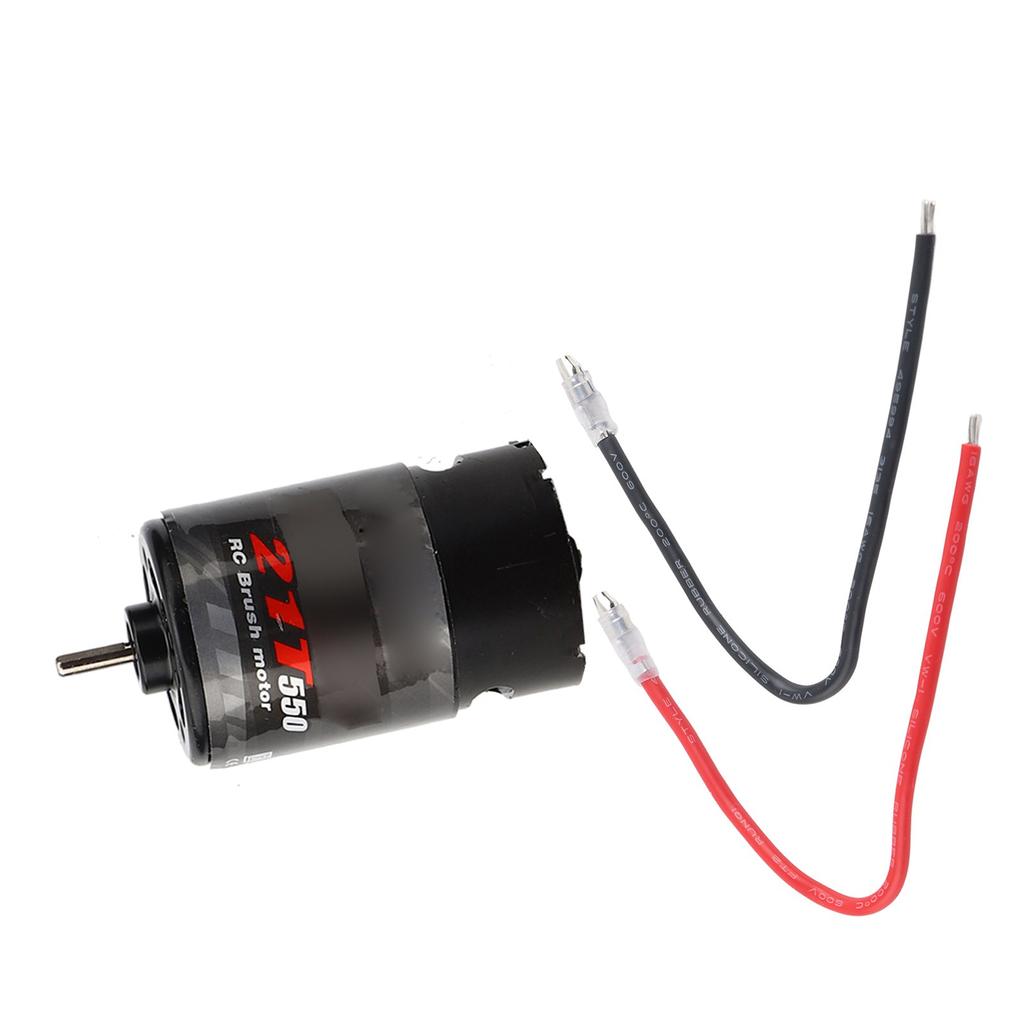 550 Brushed Motor High Precision Low Noise Motor Fit for 4 RC Car Model 21T