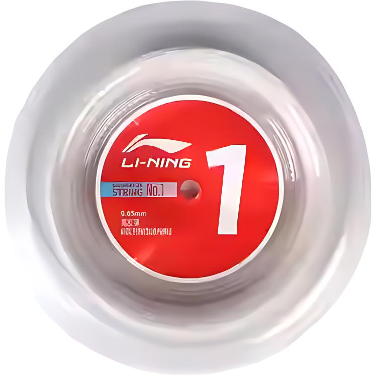 Li Ning Струны для бадминтонной ракетки Нейлоновые Унисекс 0.65MM AXJJ072