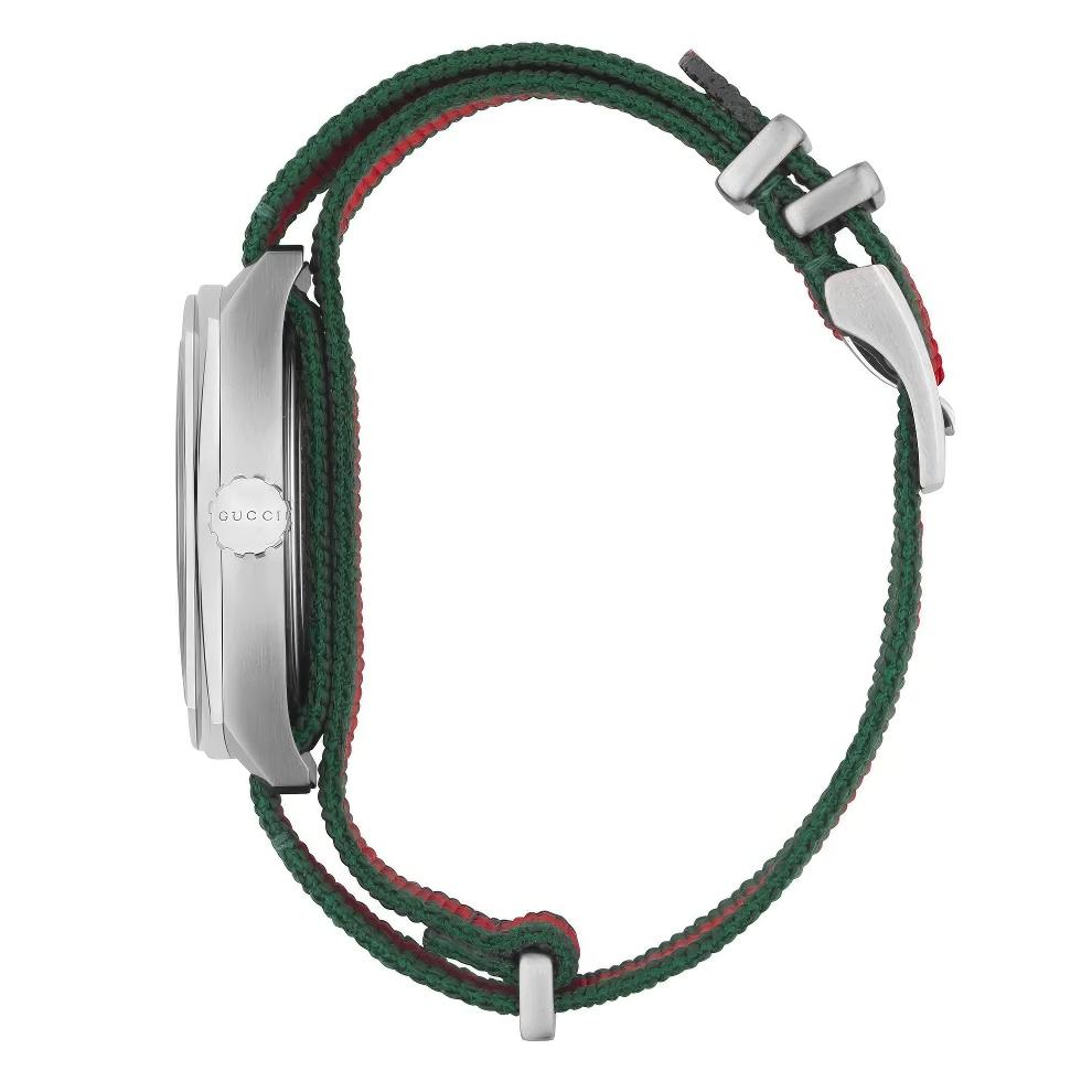 Gucci YA142305 GG2570 черные холщовые мужские часы 41 мм