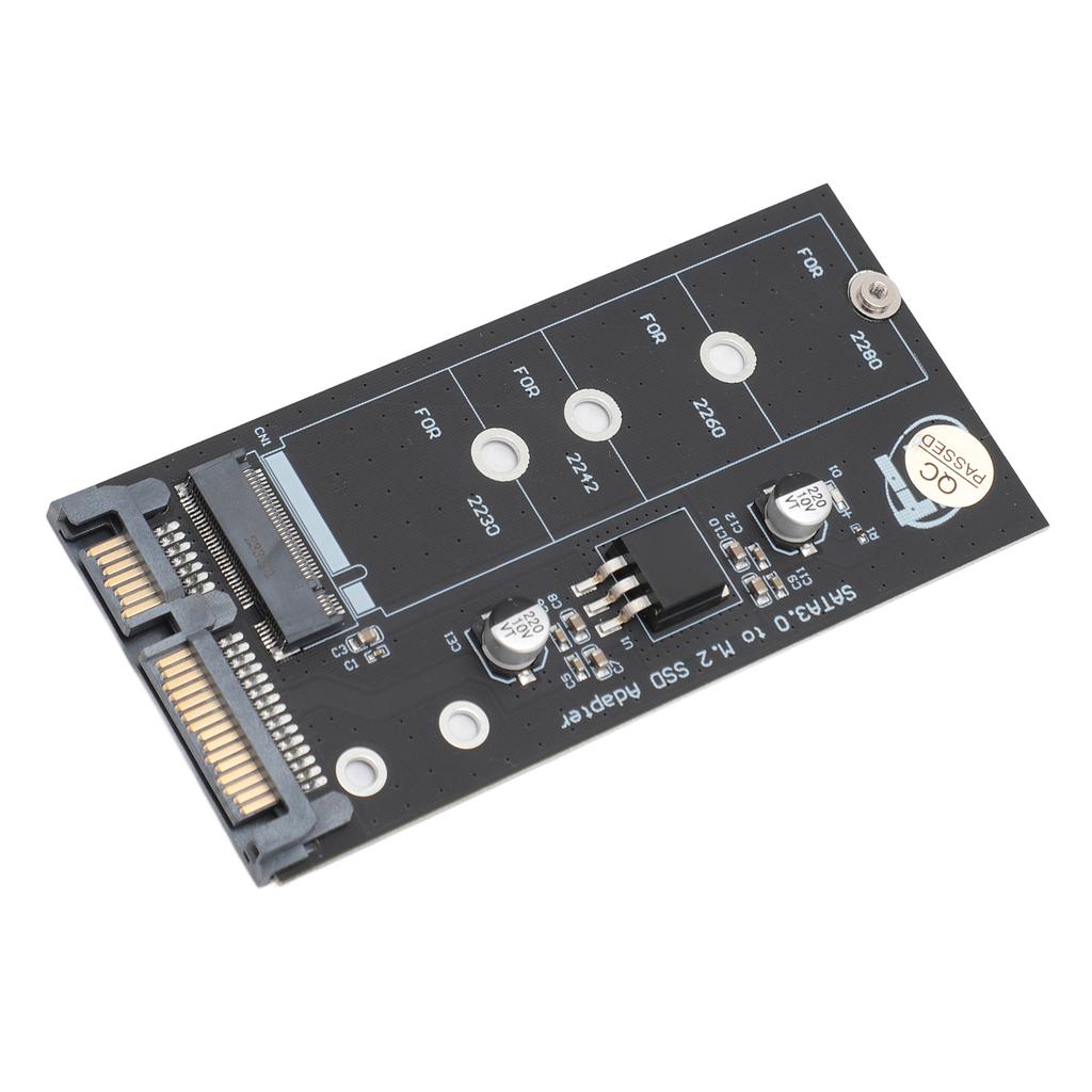 Профессиональная карта-адаптер M.2 NGFF к SATA 6 Гбит/с Поддерживает M.2 NGFF 2280 2260 2242 2230 M.2 NGFF SSD к 2,5-дюймовому SATA