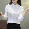 Women Shirt Lapel Short Sleeve Buttons Placket Shirt Tops Solid Color Slim Fit Office Business Shirt Workwear