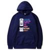 Autumn Winter Be Kind Everyone Is Fighting Printed Sweatshirts Women Harajuku Crew Neck Casual Comfortable Tops Hoodie
