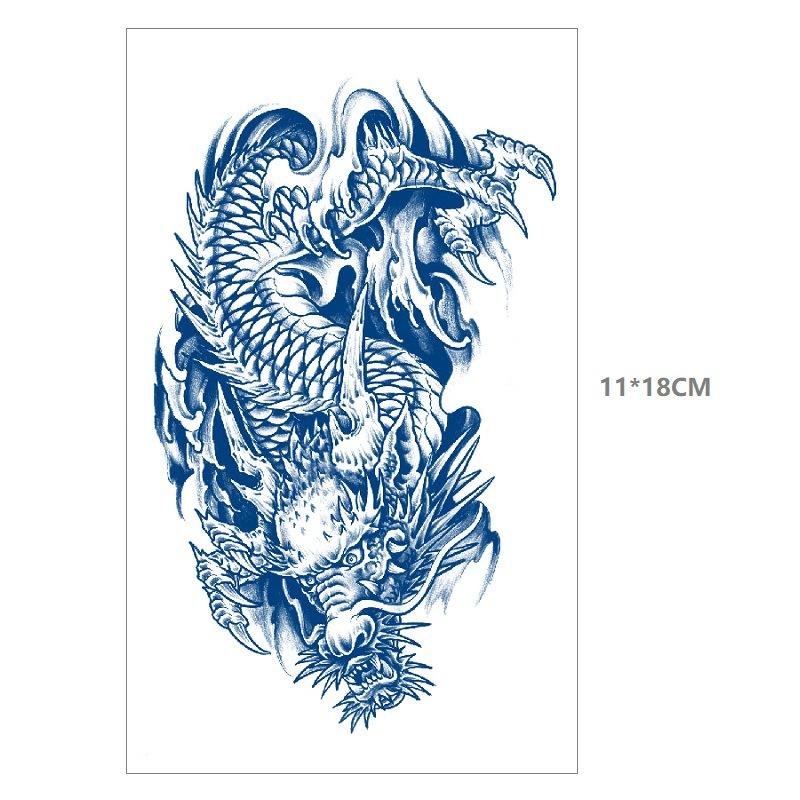 Death Ray прямые неотражающие сок травяные татуировки наклейки линии водонепроницаемые стойкие мужчины и женщины постепенные изменения наклейки