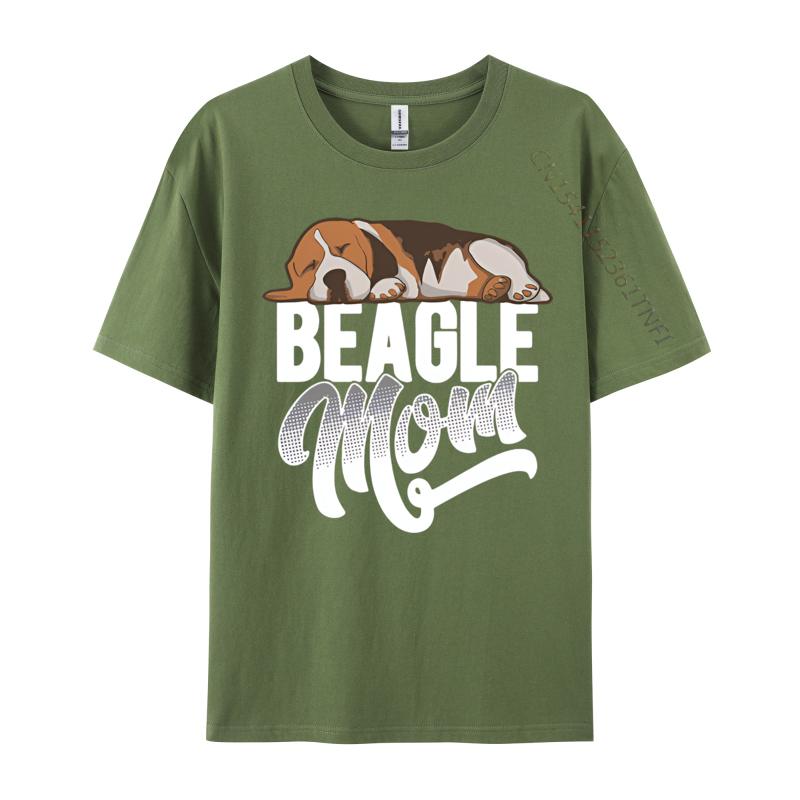 Clothing Men Beagle Dog Beagle Mom Vintage Tshirt Soft Breathable Cotton Tops Tee Fashion T Shirt Men
