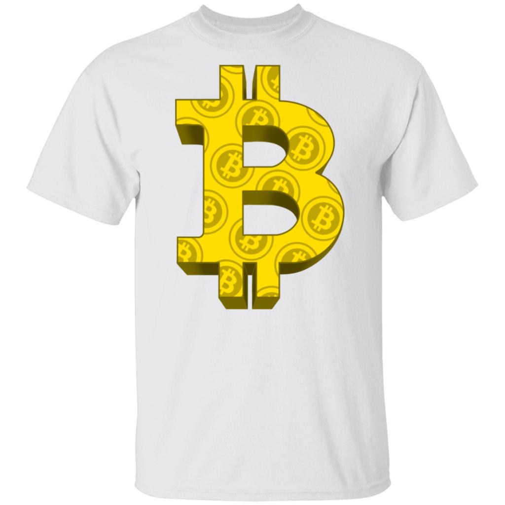 Designer Bitcoin Hodl Cryptocurrency BTC T-Shirt