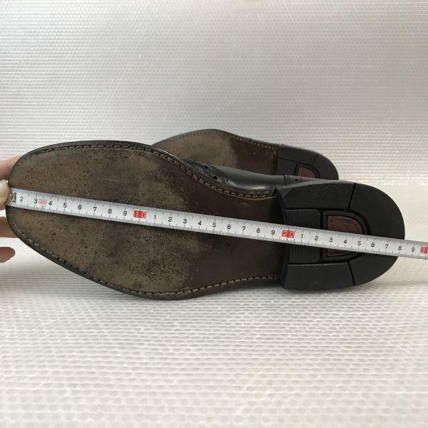 Отличное состояние Dutch Heritage Greve Кожа Goodyear Welt Броги 6 / 25.0см / Черный(ИСПОЛЬЗОВАЛ)