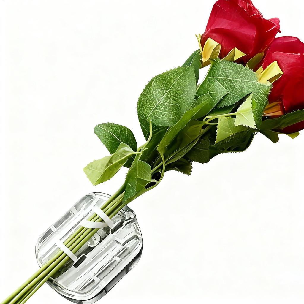 3D Романтическая наклейка на машину Букет Тюльпаны Розы Цветы Наклейка Украшения кузова автомобиля Для стеклянного окна Автомобильный экстерьер