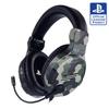 Licensed NACON Stereo Gaming Headset Compatible with [] [SONY Product] [BIGBEN (Camo Green) PS5, PS4] (HEADSETV3GREENJP)