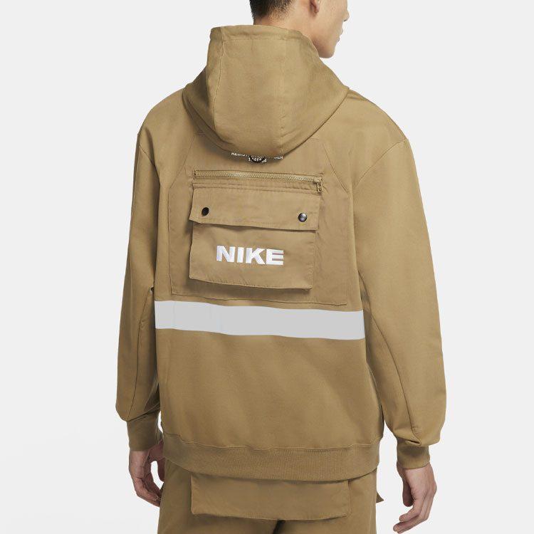 Nike Толстовка мужская Цвет: Морская водоросль коричневый DB3748-303