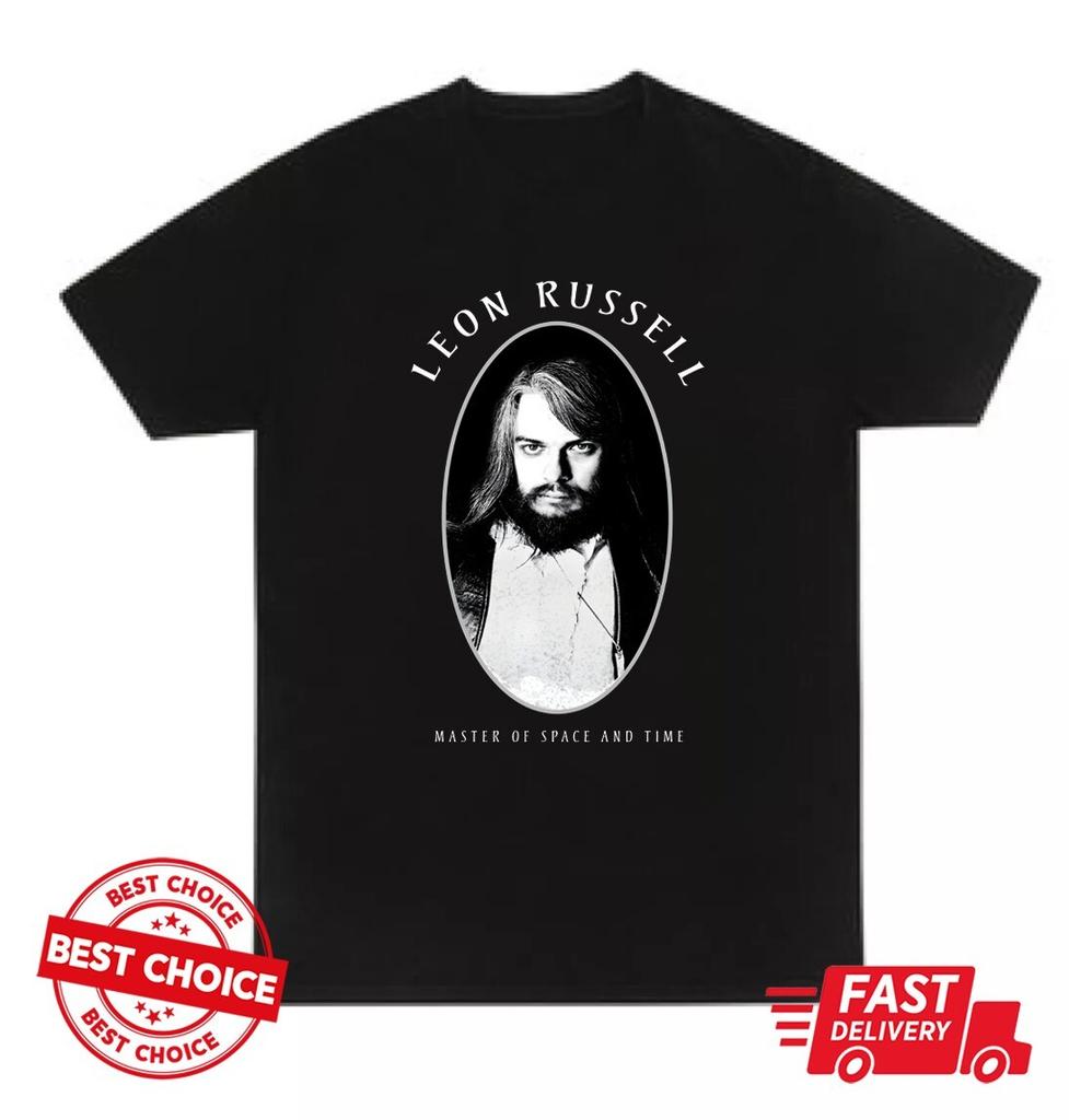 Leon Russell Master Of Space And Time Unisex Black T Shirt Leon Russell Shirt