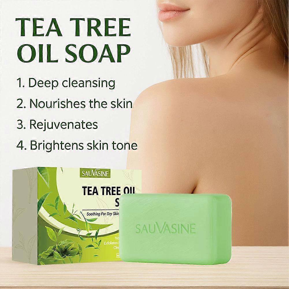 Tea Tree Oil Deep-Cleansing Soap Bar