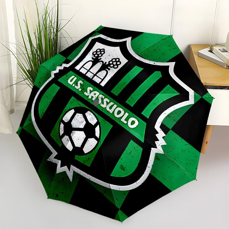 Sassuolo, Football Automatic Opening and Closing, 8 rib Structure Portable Umbrella, Suitable for Men and Women in All Seasons Perfect Gift