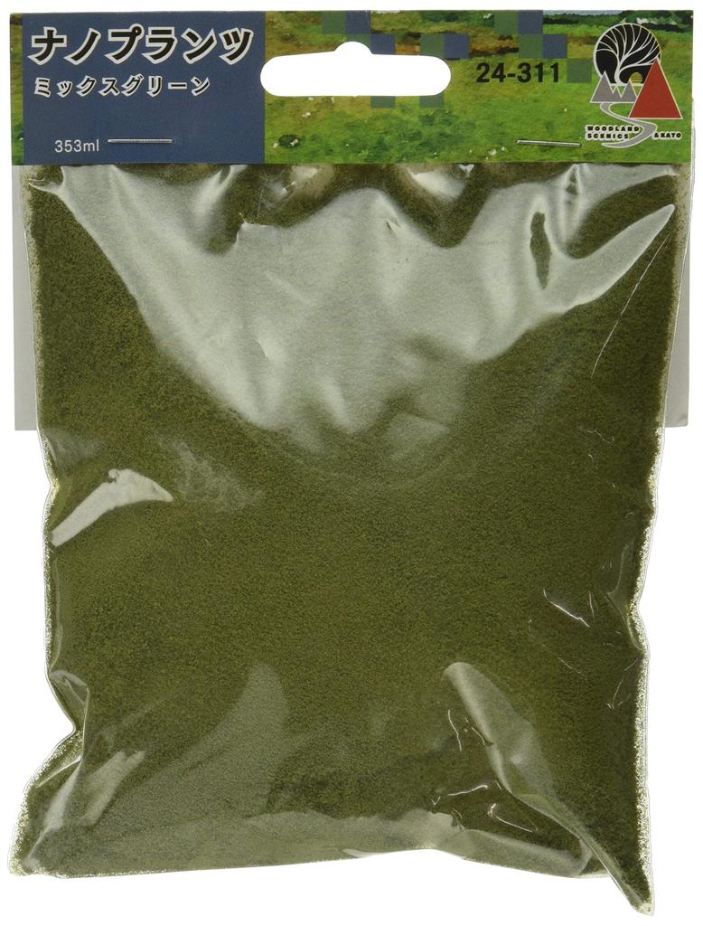 KATO Diorama Supplies Nano Plants Mixed Green Railway Model Supplies 24-311