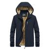 Men's Youth Autumn and Winter Cotton Coats Loose Large Size Velvet Thickened Cotton Coats Young Men's Outdoor Leisure