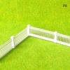 1/100 Scale 1M Fence Miniature Sand Plate Yard Sence Model Guardrail Decoration