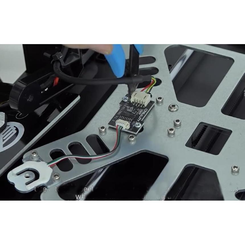 Hotbed Leveling Adapter Sensor PCB Module Heatbed PCBA E3V3-Leveling V1.2 Board + Strain Gauge Compatible with Creality Ender 3 V3 SE and Ender3 V3