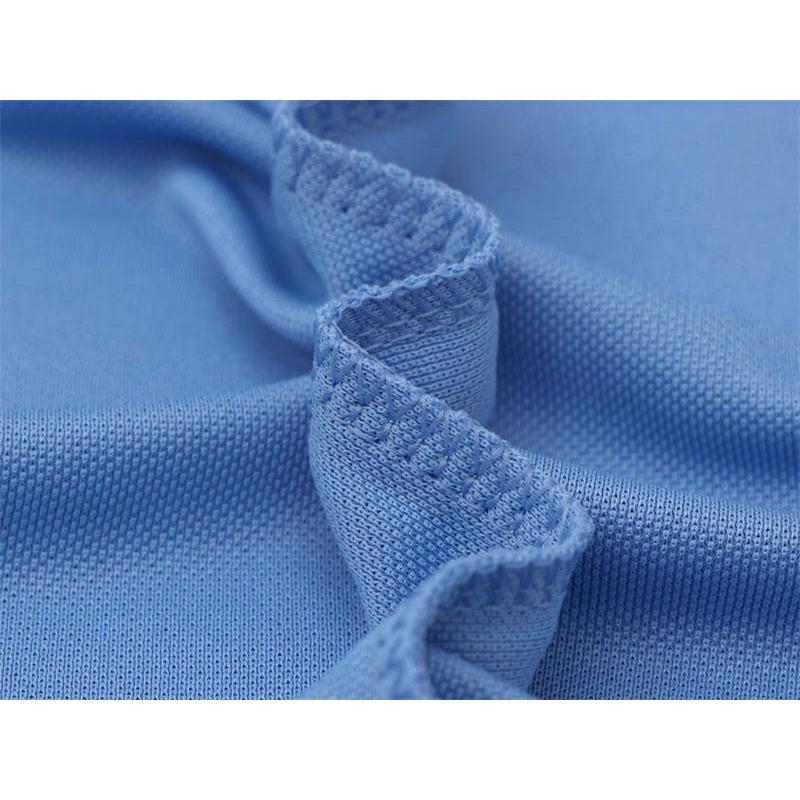 Новая летняя рубашка-поло с вышивкой из ледяного ионного волокна и воротником-поло для отвода влаги и пота