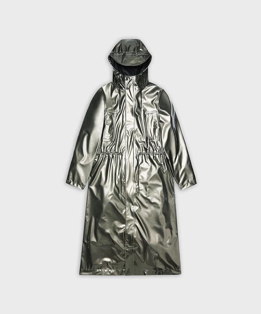 Rains Bold Longest Jacket - Raven