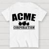 ACME Corporation Adults 100% Cotton Summer Casual Cool Loose T-Shirt