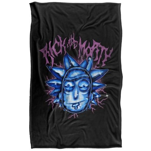 Rick And Morty Rick Rock Soft Touch Blanket