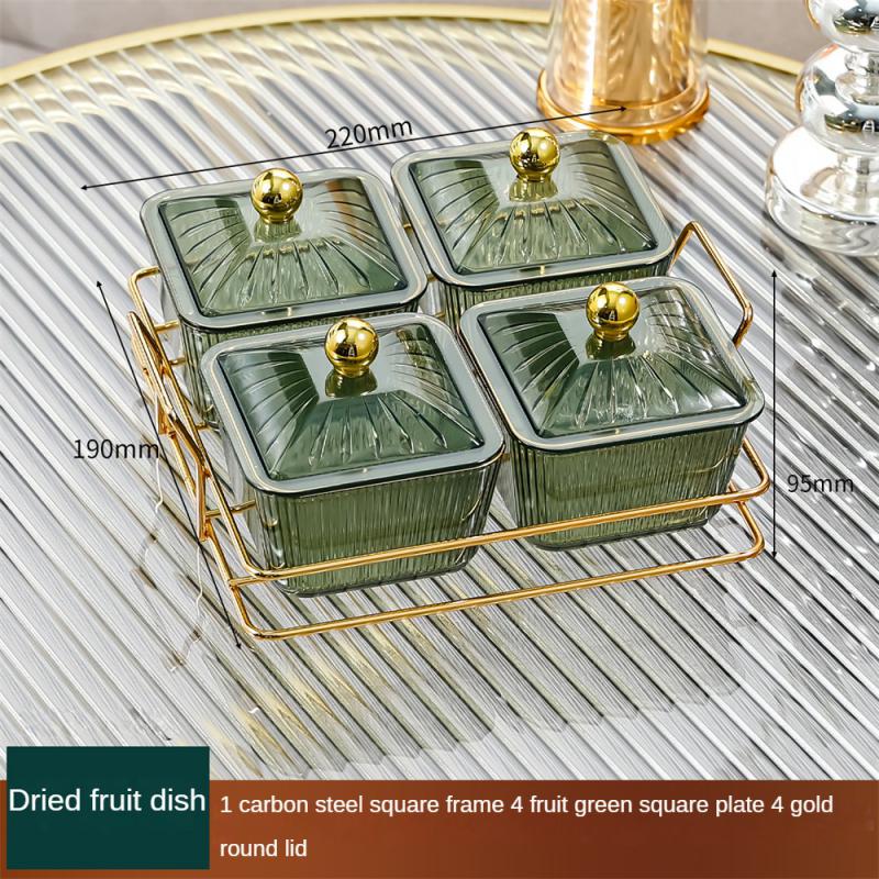 Поднос для сервировки закусок из скандинавских фруктов Поднос для сухофруктов Банка для печенья Контейнер для хранения Поднос для сервировки свадебных орехов