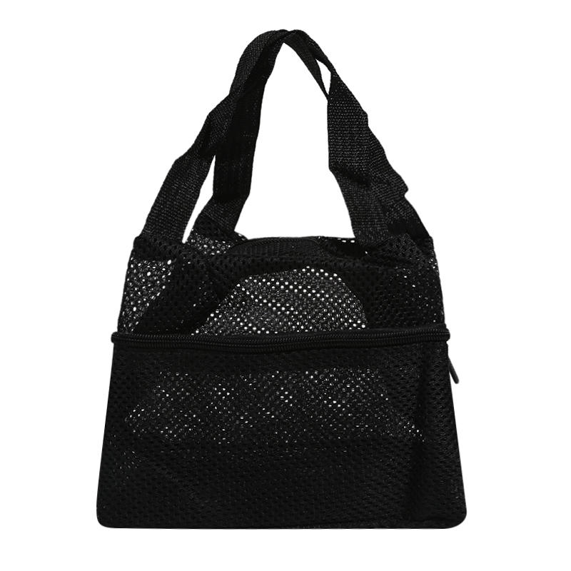 Портативная сетчатая пляжная сумка Многофункциональная прозрачная косметичка для душа Сумка для хранения Органайзер для туалетных принадлежностей Дорожная сумка для мытья Принадлежности для спортзала