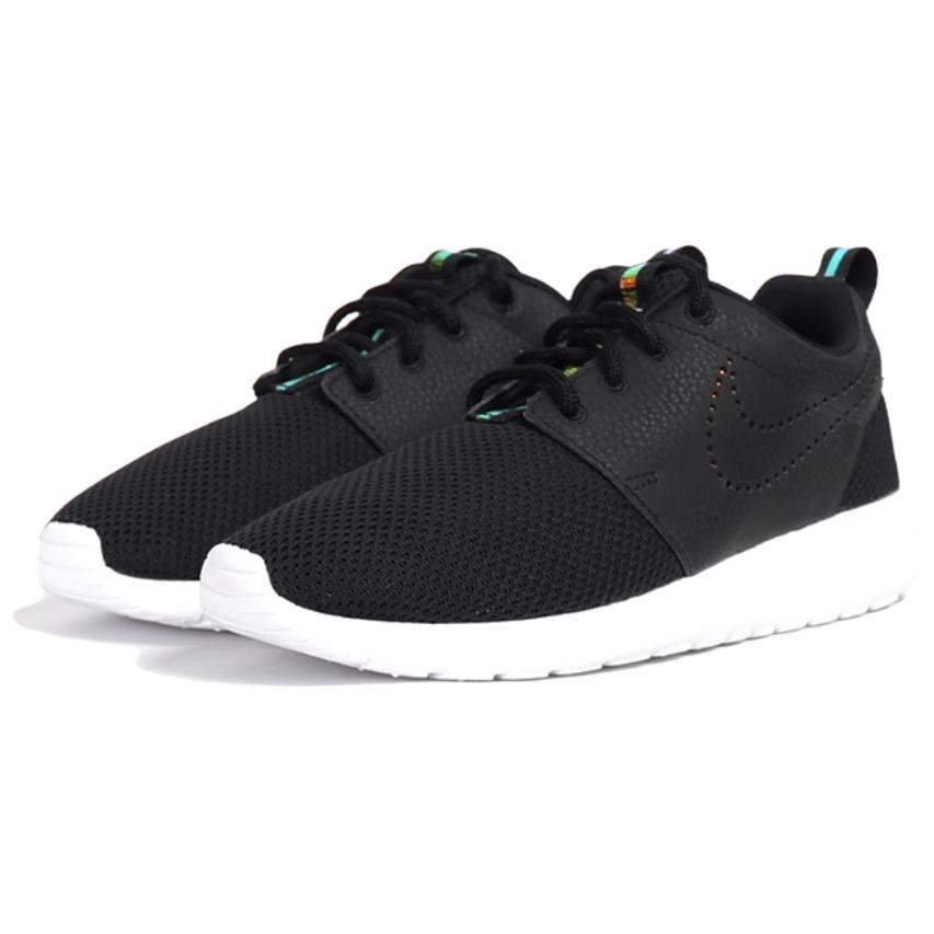 Nike Roshe One Comfortable Slip Resistant Abrasion Resistant Low top Running Shoes Women's Black 833928-002