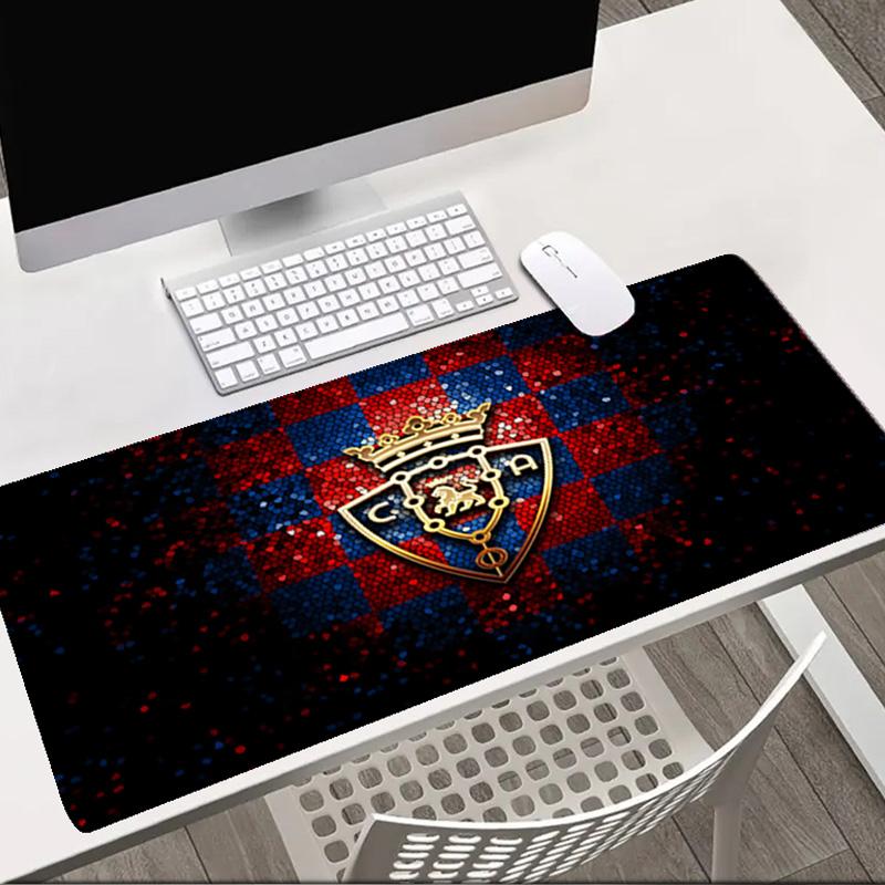 FC Osasuna Golden Lion Mouse pad Office Desk Mat, Gaming Mouse Pad Mousepad, keyboard pad,Heavy-Duty Non-Slip Rubber Backing, Gift