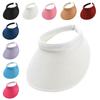 Portable Visor Hat Multi-function Beach Hats Wide Brim Sun Hat Straw Cap